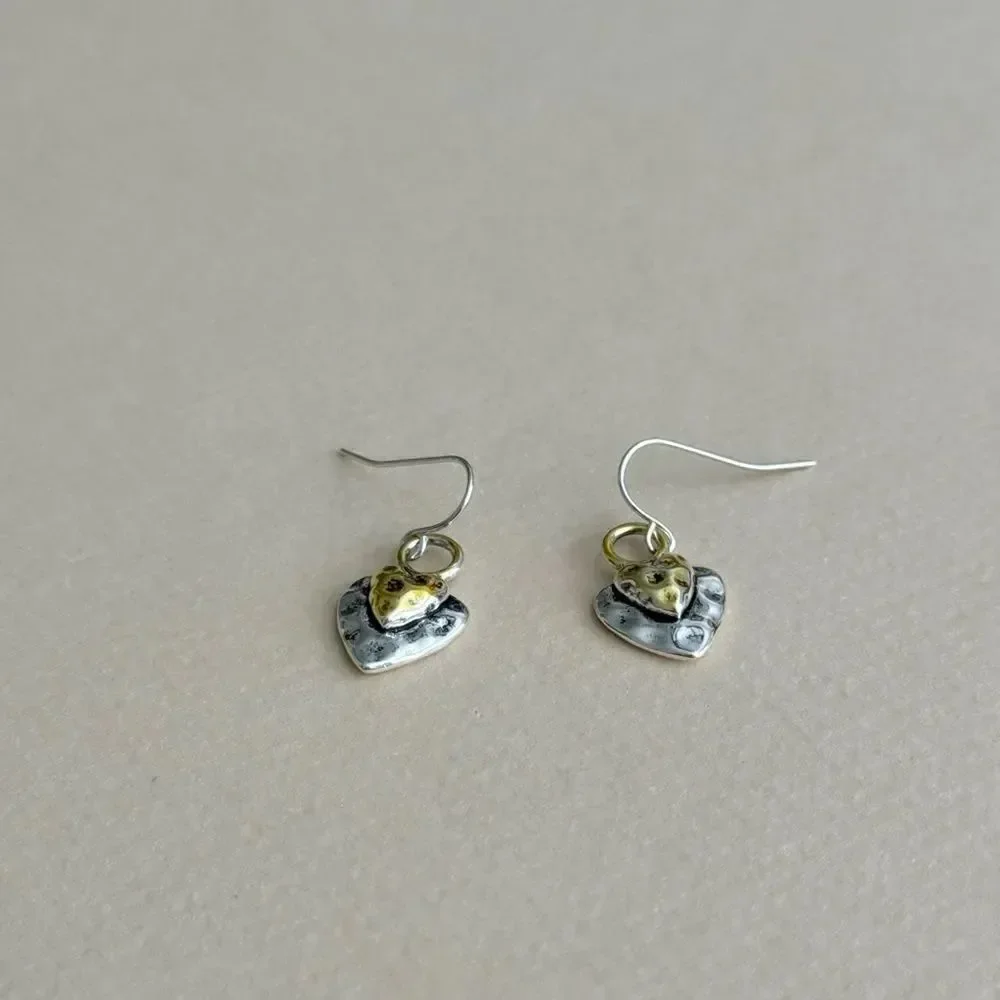 Heart Drop Earrings #2434